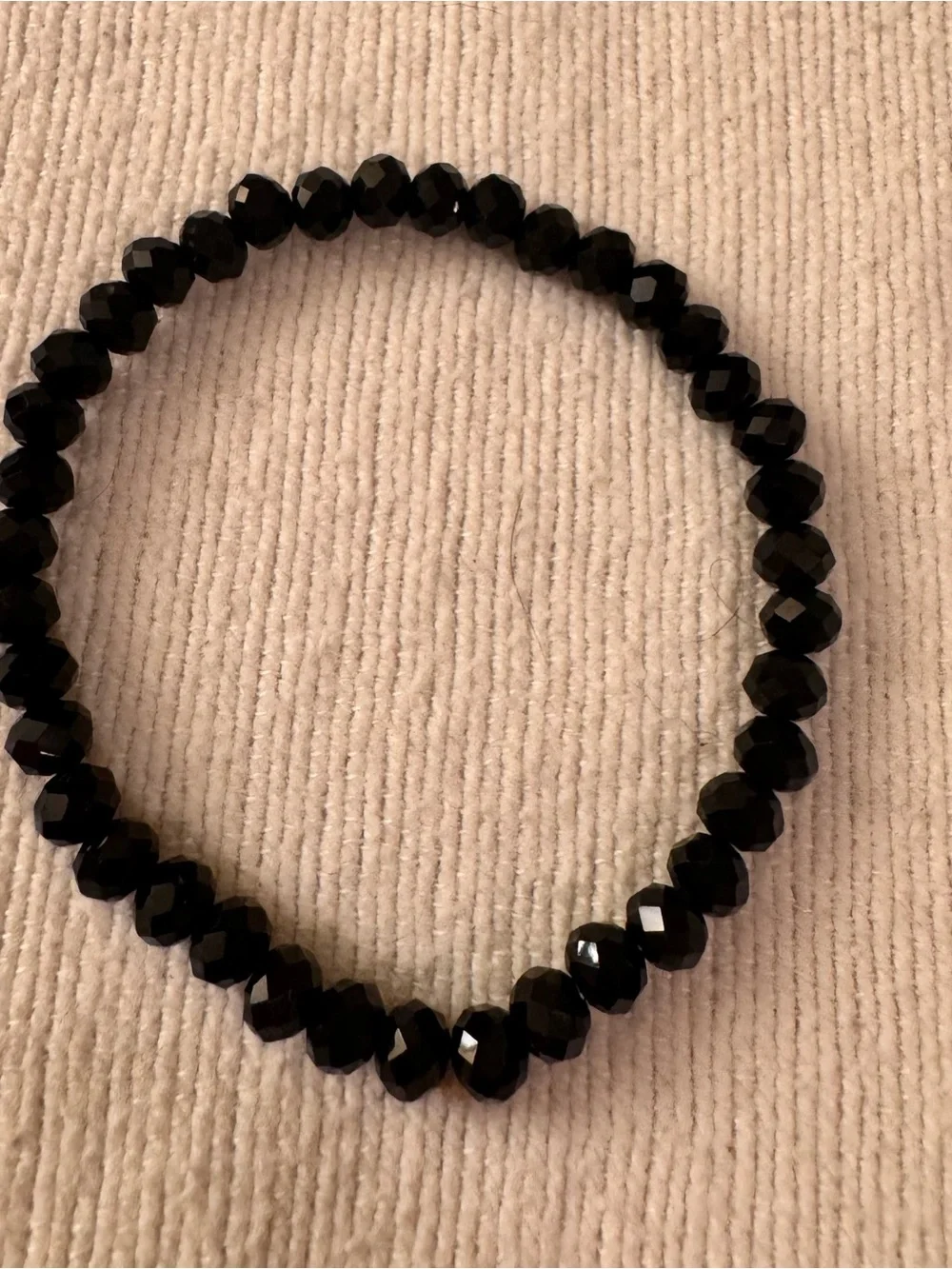 Gorgeous black and gold jewelry lot of 1 necklace and 3 bracelets